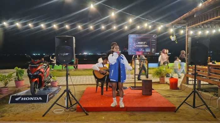 Public Exhibition New Honda Vario Evo 160 di Palopo dan Ambon Tutup Roadshow Cafe Asmo Sulsel