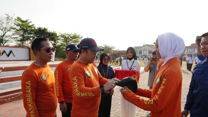 Wakil Bupati Gowa Hadir Beri Motivasi ke Peserta Diklat Paskibraka 2026 Tingkat Kabupaten