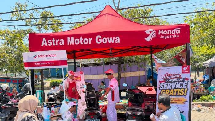 Astra Motor Sulsel Dukung Hajatan FIF di Gowa, Hadirkan Servis Gratis hingga Pesta Rakyat