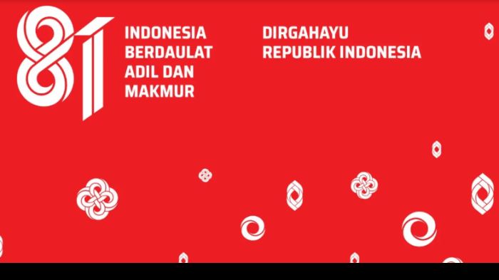 Resmi! Logo HUT ke-81 RI Kini Bisa Diunduh Masyarakat