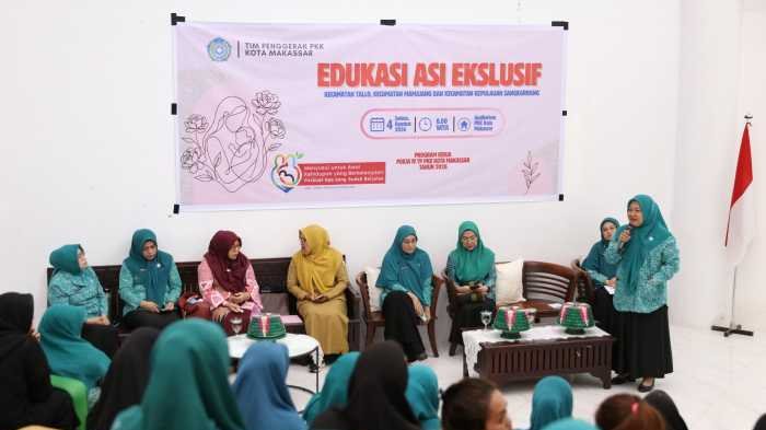 TP PKK Kota Makassar Perkuat Edukasi ASI Eksklusif untuk Wujudkan Generasi Sehat