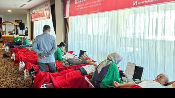 Donor Darah Swiss-Belinn Panakkukang Makassar Sukses Kumpulkan 135 Kantong, Disalurkan ke PMI Sulsel 
