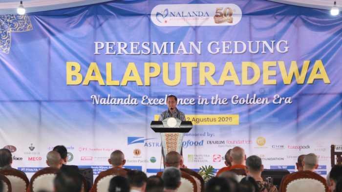 Peresmian Gedung Balaputradewa Tandai Komitmen Nalanda Tingkatkan Mutu Pendidikan