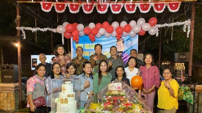 HUT Imamat ke-28 Pastor Albert Arina Jadi Momentum Menguatkan Nasionalisme dan Solidaritas