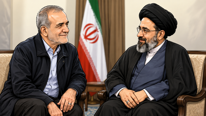 Presiden Iran Bertemu Mojtaba Khamenei, Bahas Apa?