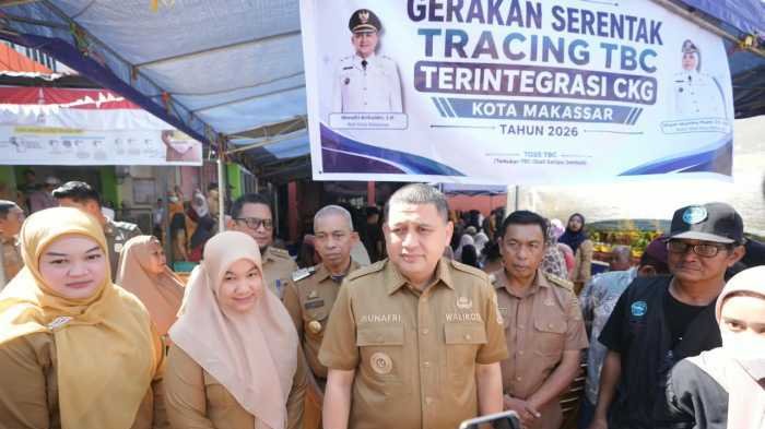 Pemkot Makassar Gencarkan Tracing TBC di 339 Titik, Munafri Targetkan Penularan Turun Signifikan