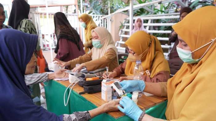 Pelindo Beri Layanan Kesehatan Gratis bagi 200 Warga Wajo Sambut HUT Ke-81 RI