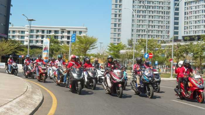 Ratusan Pecinta Honda Diingatkan Pentingnya Berkendara Tertib, Agar Aman Saat Konvoi