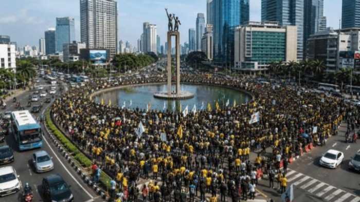 BEM UI Gelar Aksi #MerebutKemerdekaan di Bundaran HI, Polisi Siapkan Rekayasa Lalu Lintas