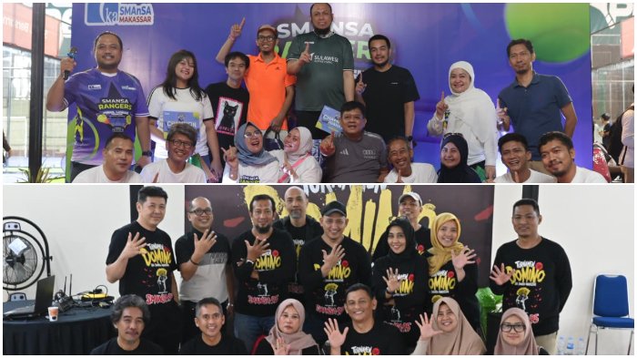 Alumni Ramaikan Turnamen Padel dan Lomba Domino, Peringatan HUT ke-76 IKA SMANSA
