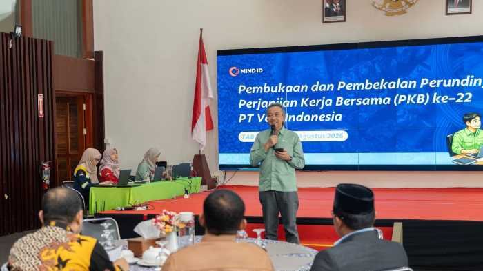 PT Vale Siapkan Perundingan PKB ke-22, Libatkan Tiga Serikat Pekerja