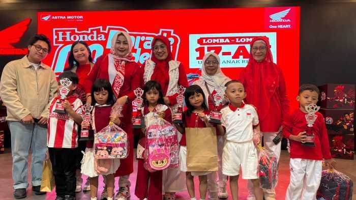 Honda Parade Merdeka di AMEC, 30 Anak dan Remaja Semarakkan HUT RI ke-81