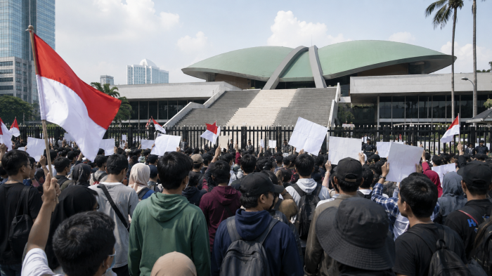 Aksi Demo 27 Agustus 2026 di DPR Bakal Bawa Beragam Tuntutan, Pemerintah Tegaskan Tak Ada Perlakuan Khusus