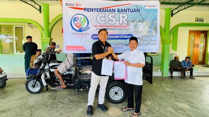 Pertamina Dorong Pengelolaan Sampah Kolakaasi Lebih Efektif lewat Sarana Operasional