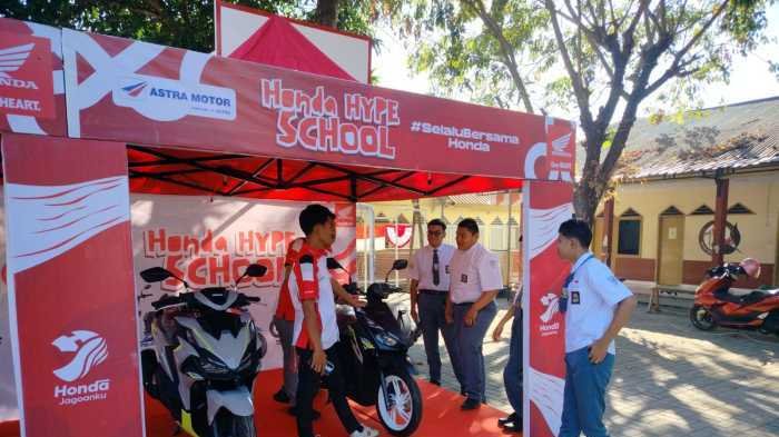 Honda Hype School Hadir di Sejumlah Sekolah, Pelajar Makassar Diajak Seru-Seruan Bersama Honda