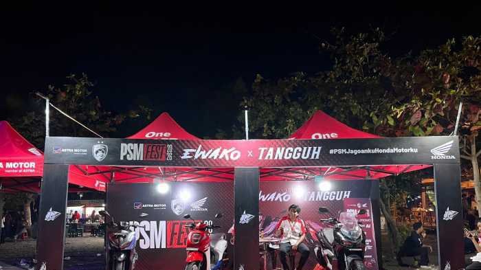 Hadir di PSM Fest 2026, Honda Tawarkan DP Mulai Rp1 Jutaan dan Potongan Angsuran