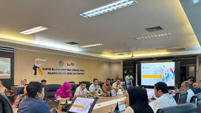 Tunjangan Reses Kena Potongan Pajak PPh 21, Pimpinan hingga Anggota DPRD Jeneponto Datangi Kantor DJP Sulselbartra