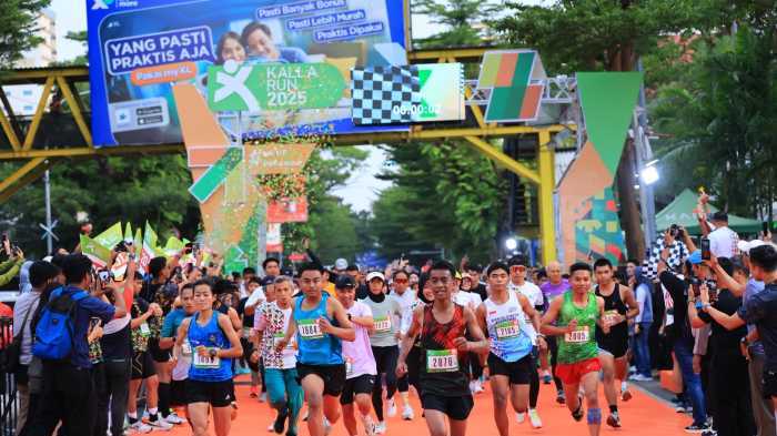 Kalla 10K 2026 Buka 4.500 Slot, Hadirkan Family Run 2K