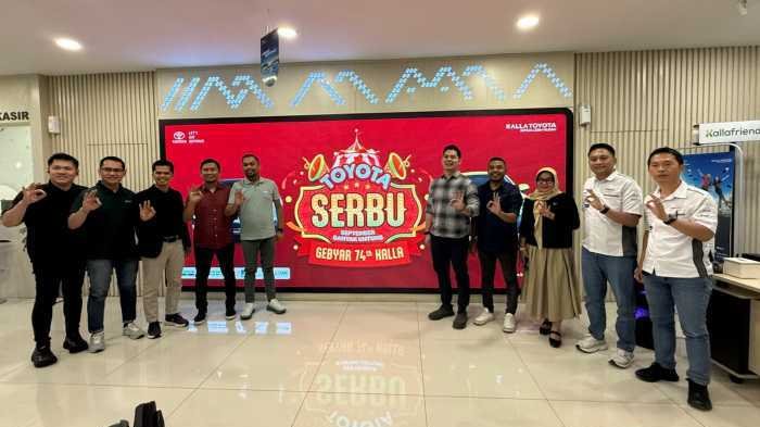 Jangan Lewatkan Toyota Serbu di Makassar, Ada Promo dan 74 Hadiah Spesial