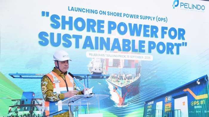 Pelindo Luncurkan OPS 500 kVA di Tanjung Priok, Dorong Transformasi Green Port