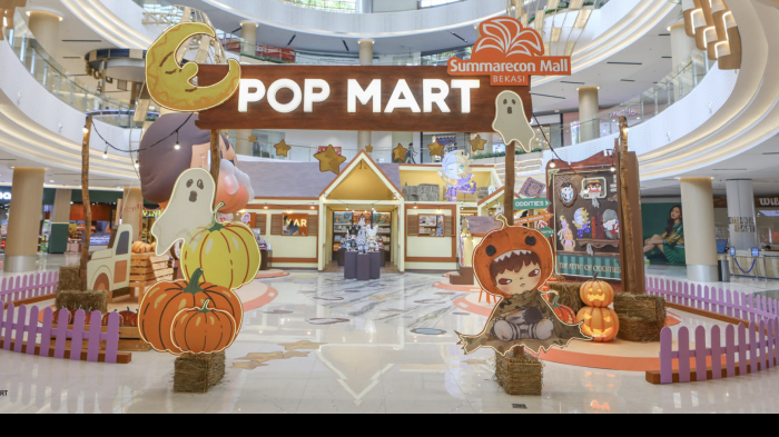 POP MART Hadirkan Halloween Experience Perdana di Indonesia, Ada Inflatable CRYBABY 5 Meter