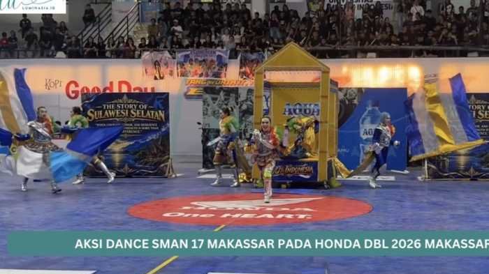 VIDEO: Serunya Penampilan Dance Siswi SMAN 17 Makasar di Honda DBL