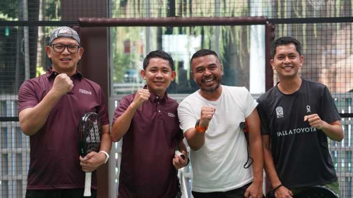 KALLA Buka Rangkaian HUT ke-74 dengan Padel Exhibition, Diikuti Direksi dan Manajemen