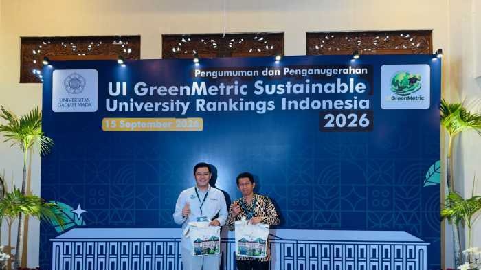 Unismuh Makassar Naik 122 Peringkat di UI GreenMetric 2026, Kini Posisi 502 Dunia