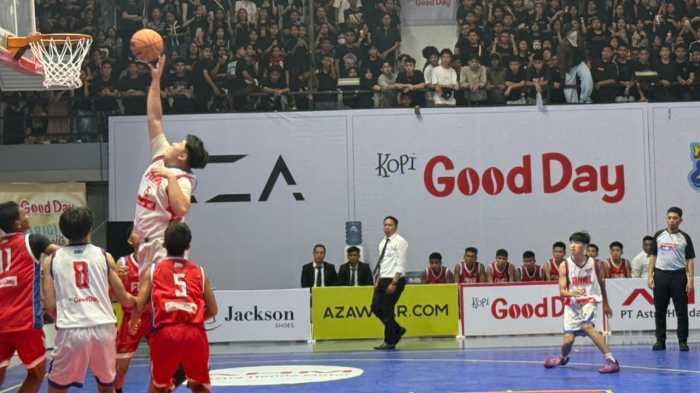 Darren Cetak Three Point di Ujung Laga, Zion Taklukkan Rajawali 40-32