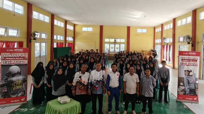 Asmo Sulsel Perluas Honda Hype School, Sasar Pelajar di Sengkang hingga Polewali