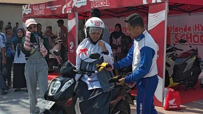 Honda Ingatkan Pelajar, Aman Berkendara Dimulai Sebelum Motor Jalan