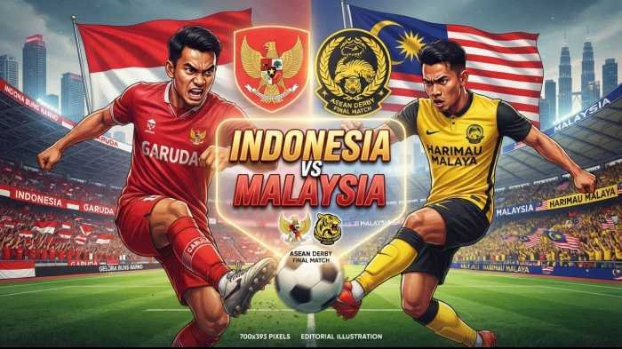 Babak Pertama: Indonesia Main hanya 10 Pemain, Thom Haye Kartu Merah Lawan Malaysia