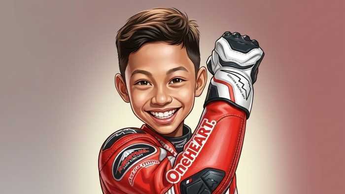 Ramadhipa Dedikasikan Podium Moto3 Junior untuk Pembalap Malaysia 