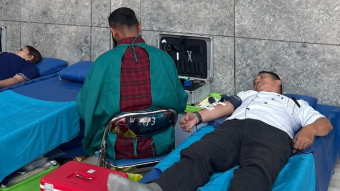 Vasaka Hotel Makassar Gelar Donor Darah dan Cek Kesehatan Gratis