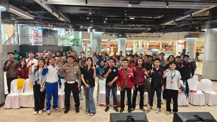60 Mahasiswa Makassar Ikuti Seminar Safety Riding Secangkir Kopi, Sejuta Mimpi