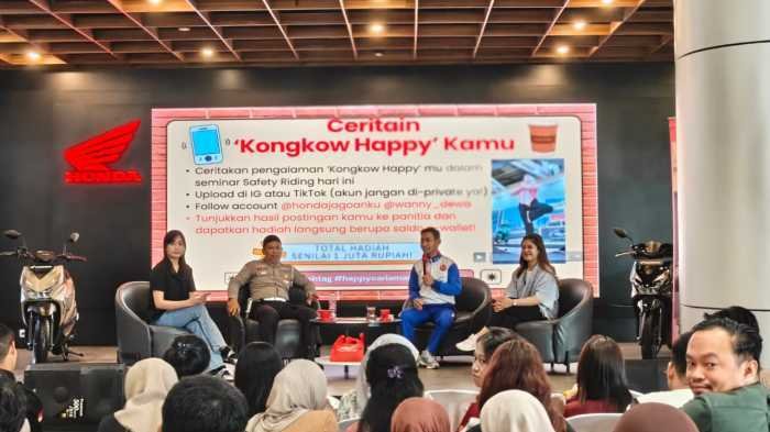 Ngantuk Saat Naik Motor Jangan Dilawan  dengan Kopi, Berhenti dan Istirahat