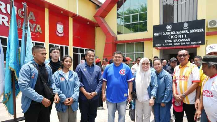 Appi Lepas Kontingen Makassar ke Porprov Sulsel 2026