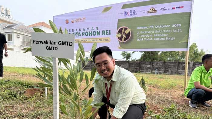 GMTD Dukung Musda REI Sulsel, Sediakan Lahan untuk Penanaman Sejuta Pohon