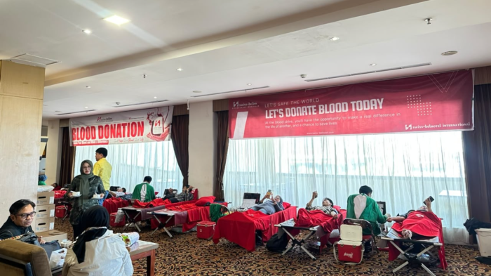 Swiss-Belinn Panakkukang Kumpulkan 735 Kantong Darah Sepanjang 2026