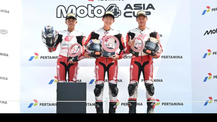 Honda Berjaya di Moto4 Asia Cup 2026 Mandalika, Sabet 2 Podium