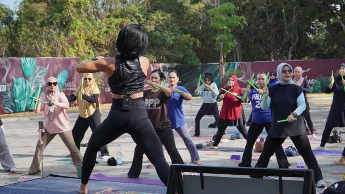 Bukit Baruga Gelar Poundfit dan Podcast, Dorong Gaya Hidup Sehat dan Berkelanjutan