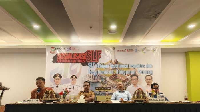 Distaru Makassar Sosialisasikan SLF dan PBG, Pemilik Bangunan Diingatkan Penuhi Persyaratan