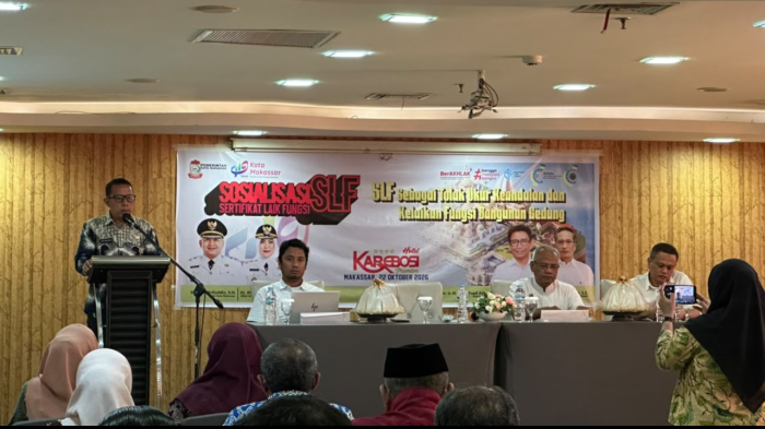 Distaru Makassar Sosialisasikan SLF, Pemilik Bangunan Diingatkan Penuhi Standar Keselamatan