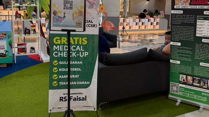 Kalla Toyota Gandeng RS Faisal Gelar Pemeriksaan Kesehatan Gratis untuk Pengunjung