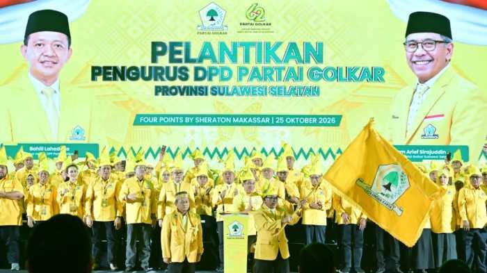 Lima Mantan Pejabat Daerah Masuk Golkar Sulsel, Tiga Politisi Punya Rekam Jejak Lintas Partai