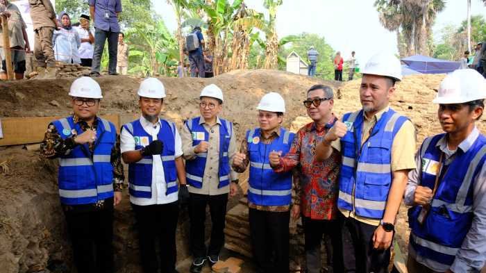 Revitalisasi Benteng Somba Opu, Plt Bupati Gowa Dampingi Menteri Kebudayaan dan Gubernur Sulsel di Peletakan Batu Pertama