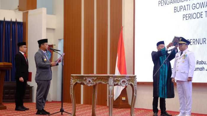 Darmawangsyah Muin Resmi Jadi Bupati Gowa   