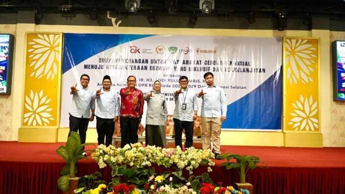OJK Edukasi Masyarakat Maros agar Lebih Bijak Mengelola Keuangan