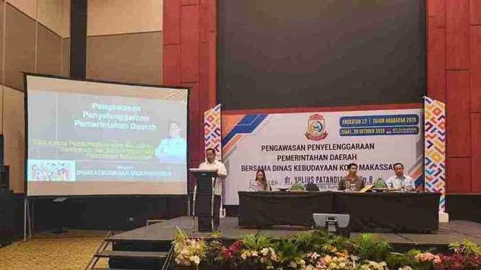 Yulius Patandianan Soroti Pengawasan Program dan Anggaran Kebudayaan Makassar